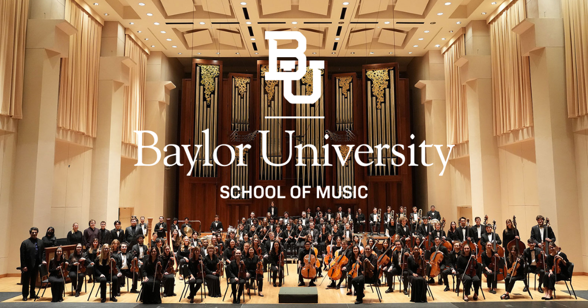The 2025 26 Events Calendar is Here School of Music Baylor University